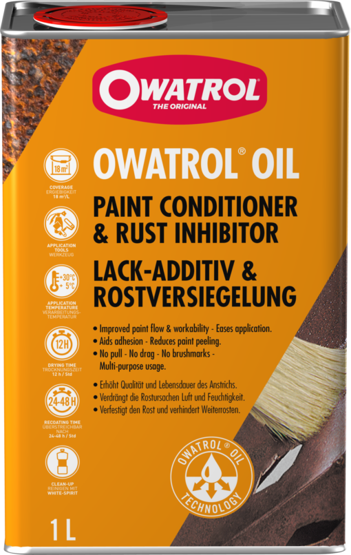 Owatrol Öl - Rostversiegelung und Lack-Additiv